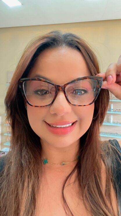 ÓCULOS DE GRAU ACETATO LEÃO PARDO